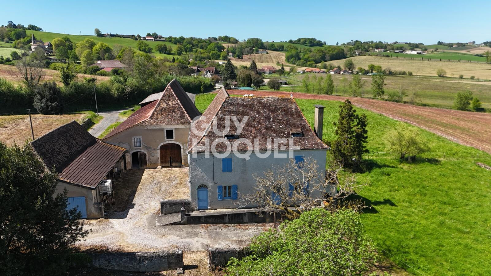 Maison 190 m² proche ORTHEZ vue Pyrénées