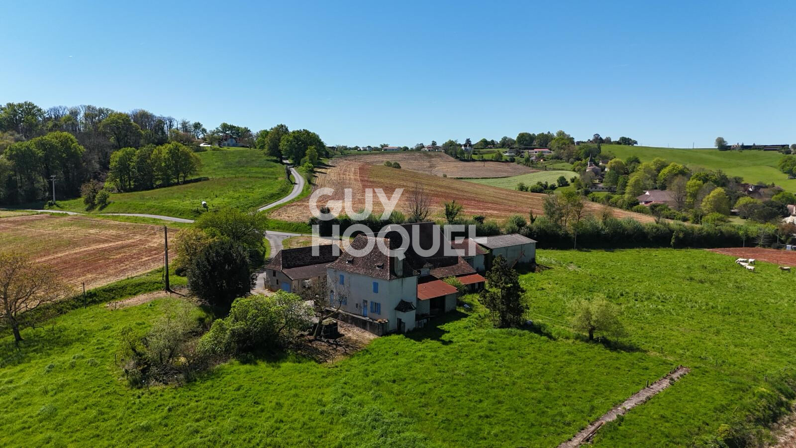 Maison 190 m² proche ORTHEZ vue Pyrénées