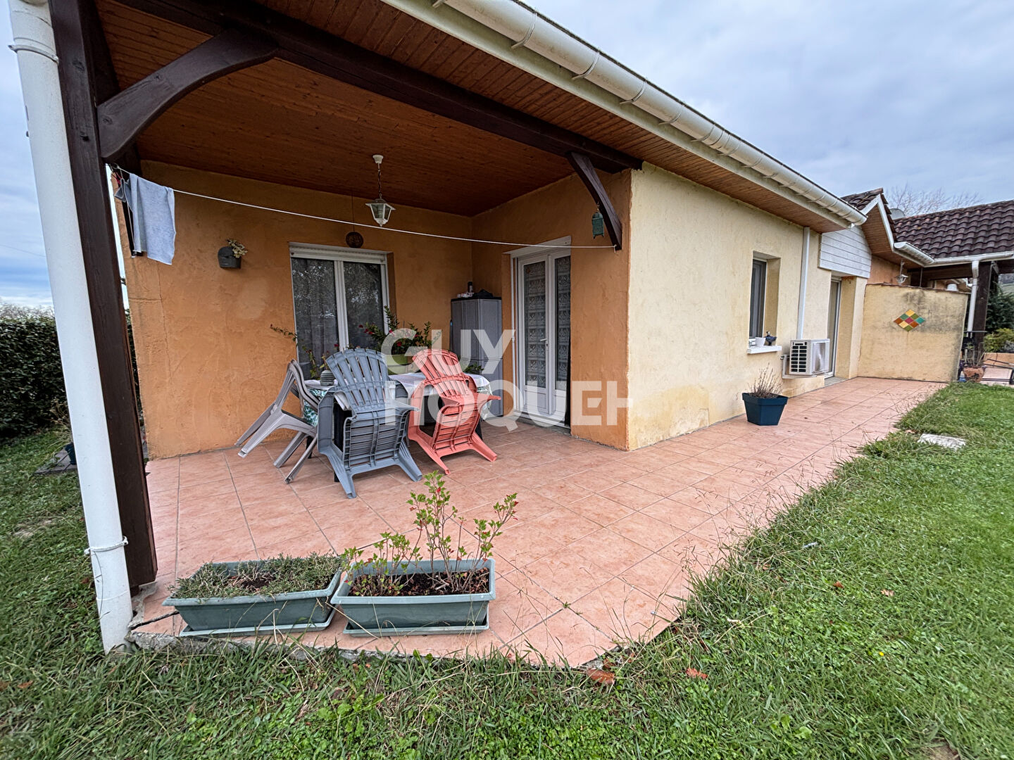Maison à louer à Argagnon - 3 pièces avec piscine et climatisation