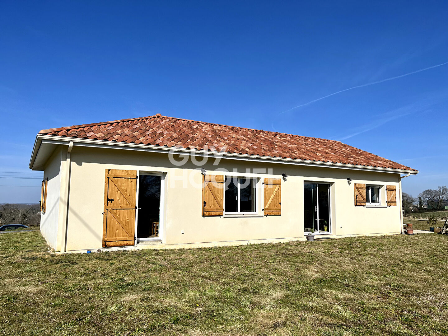 Maison plain-pied 2021, 100m2, vue Pyrénées