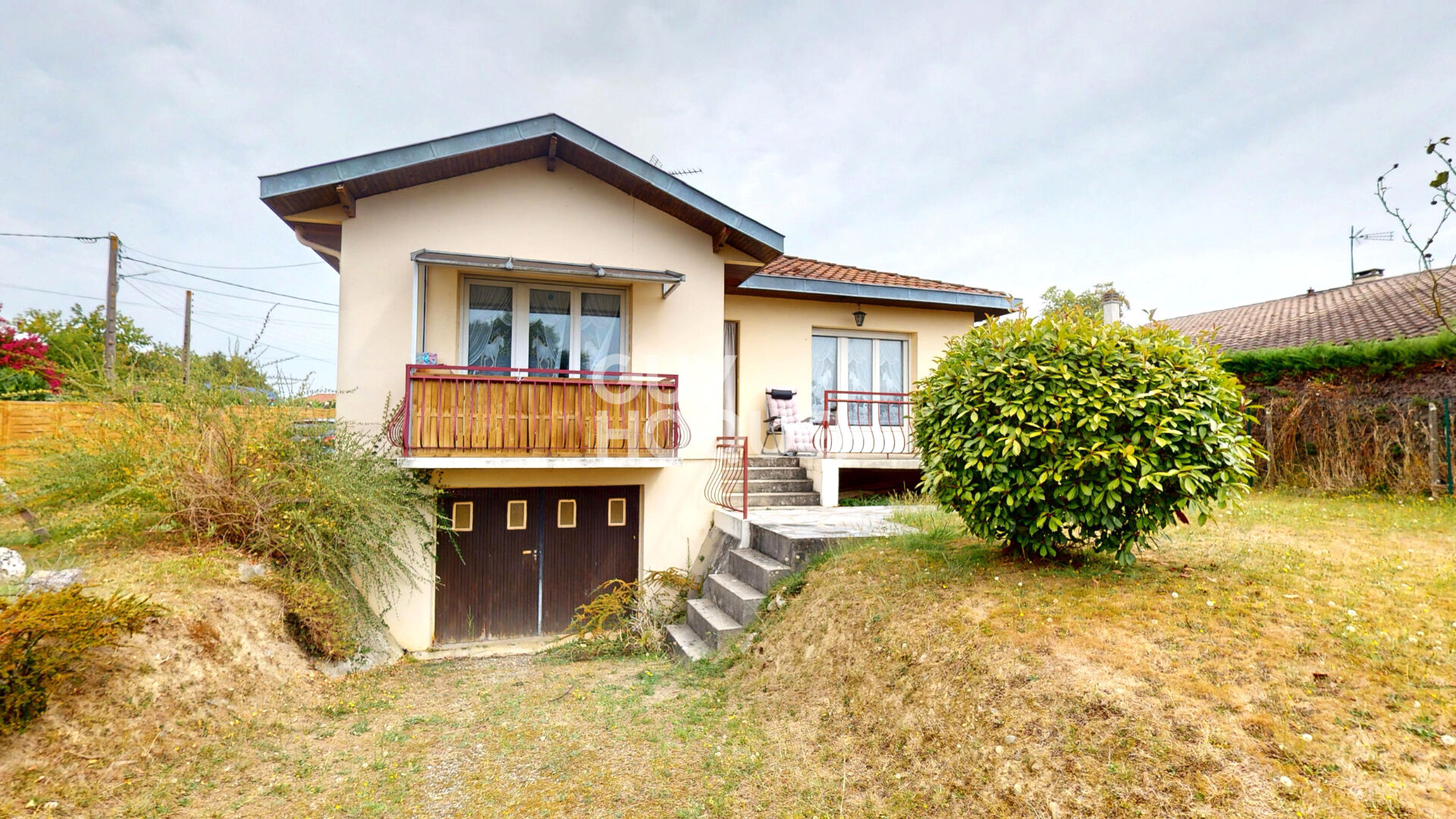 Maison de plain pied avec jardin et garage à Samadet