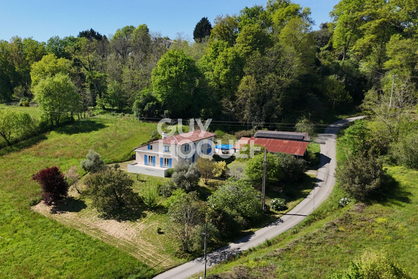 VENTE MAISON CAMPAGNE 3 HECTARES DE TERRAIN POSSIBLE