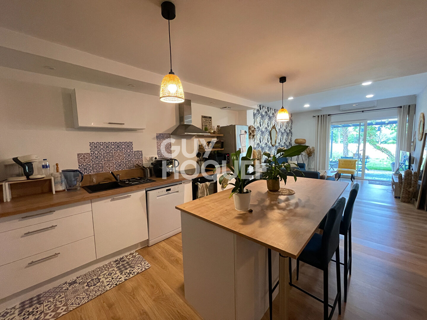 Appartement 3 pièces à vendre à Laà Mondrans avec jardin privatif