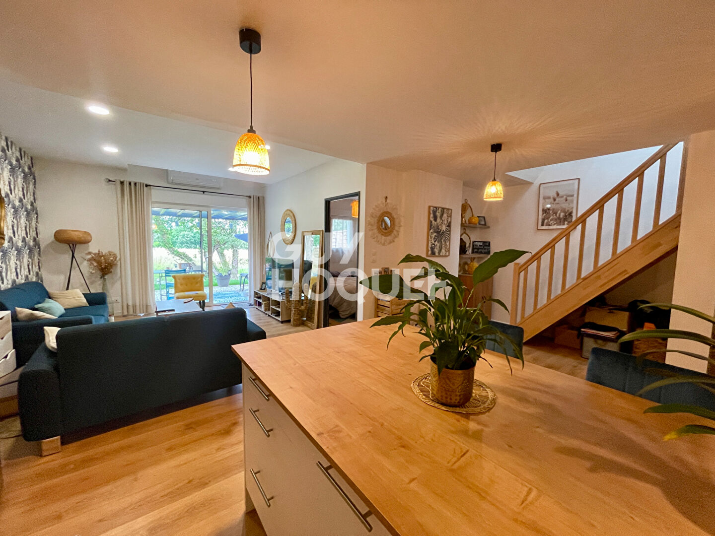 Appartement 3 pièces à vendre à Laà Mondrans avec jardin privatif