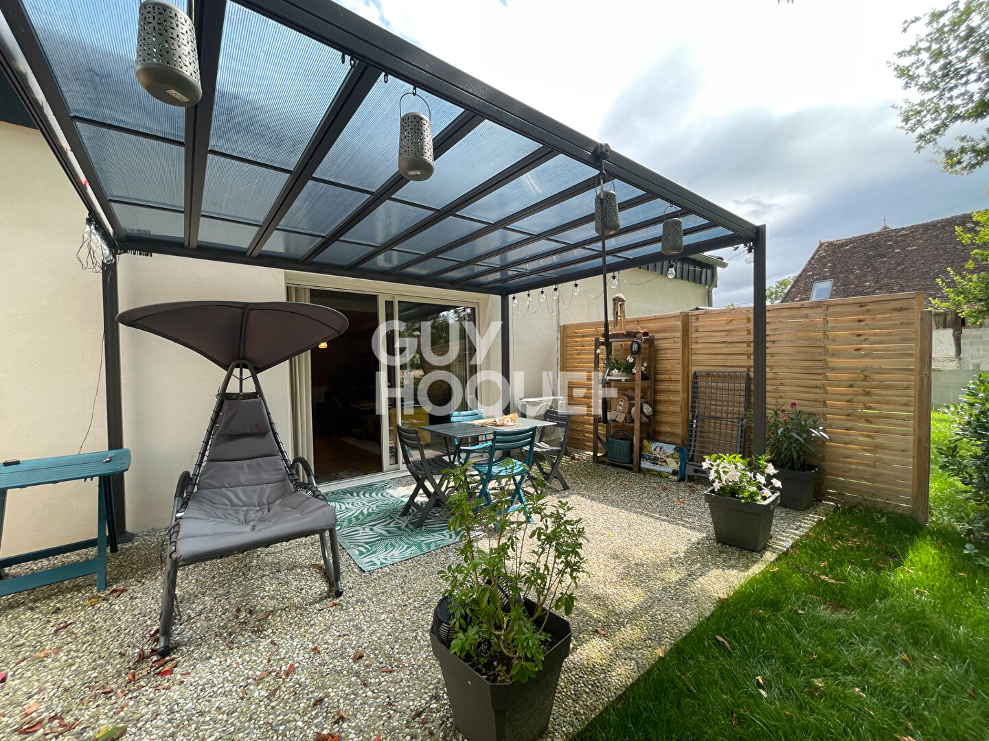 Appartement 3 pièces à vendre à Laà Mondrans avec jardin privatif