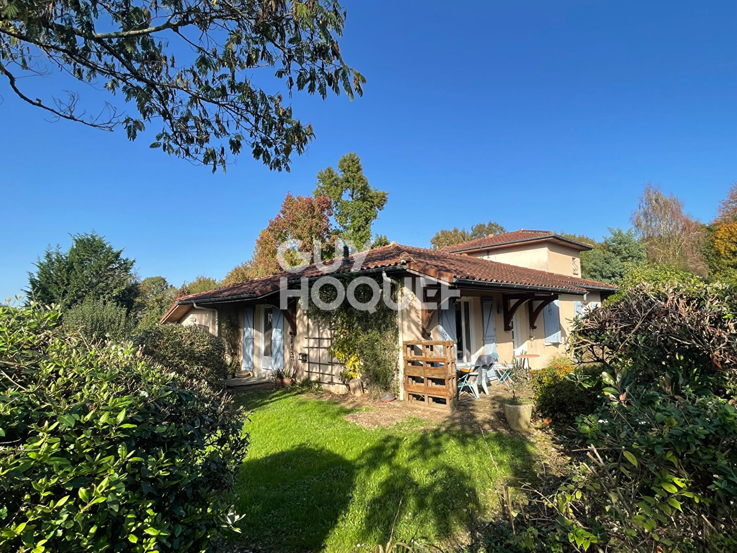 Maison 121 m² avec terrain arboré de 6347 m² proche Hagetmau