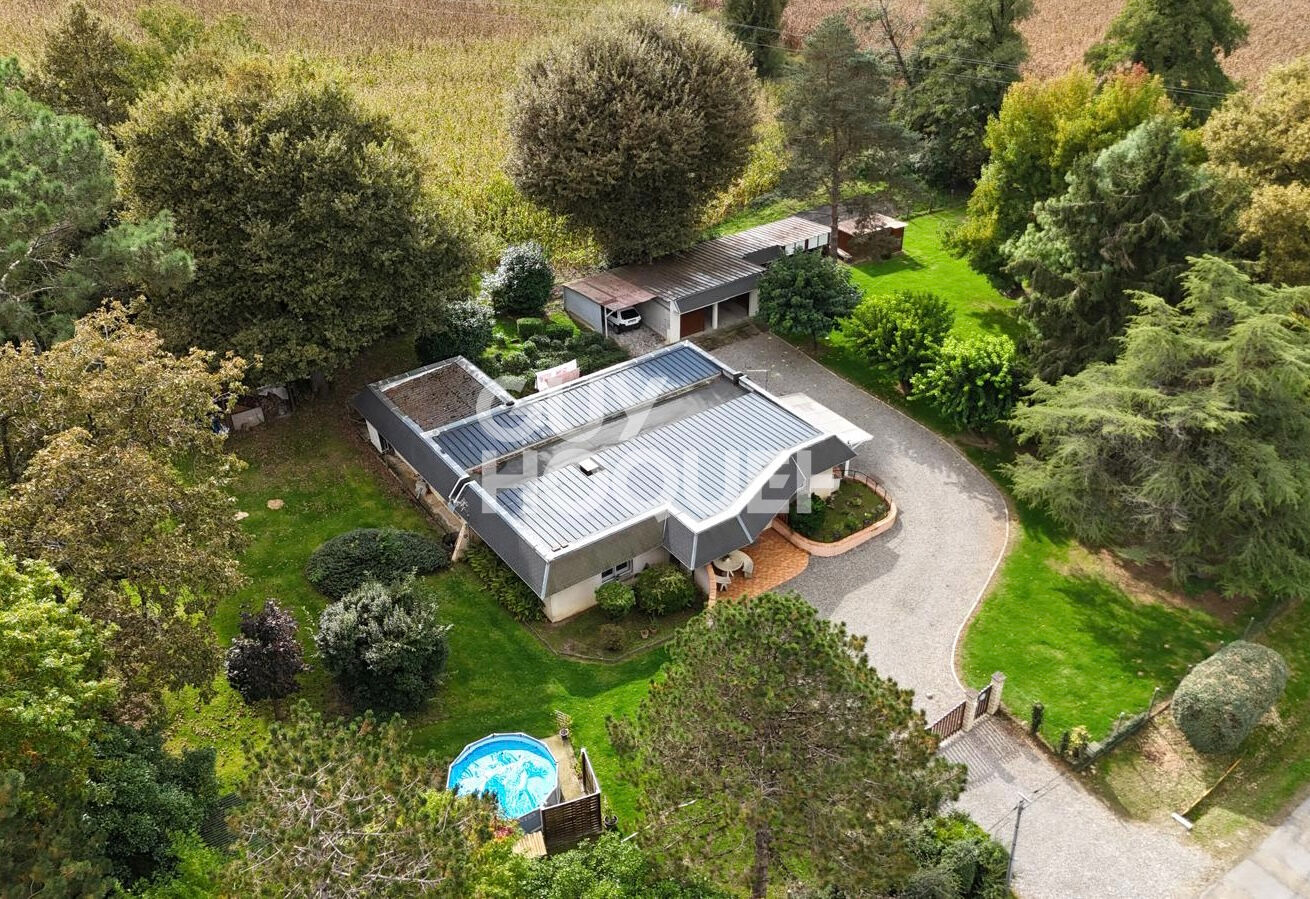 Maison d'architecte de plain pied 134 m² proche Saint Sever