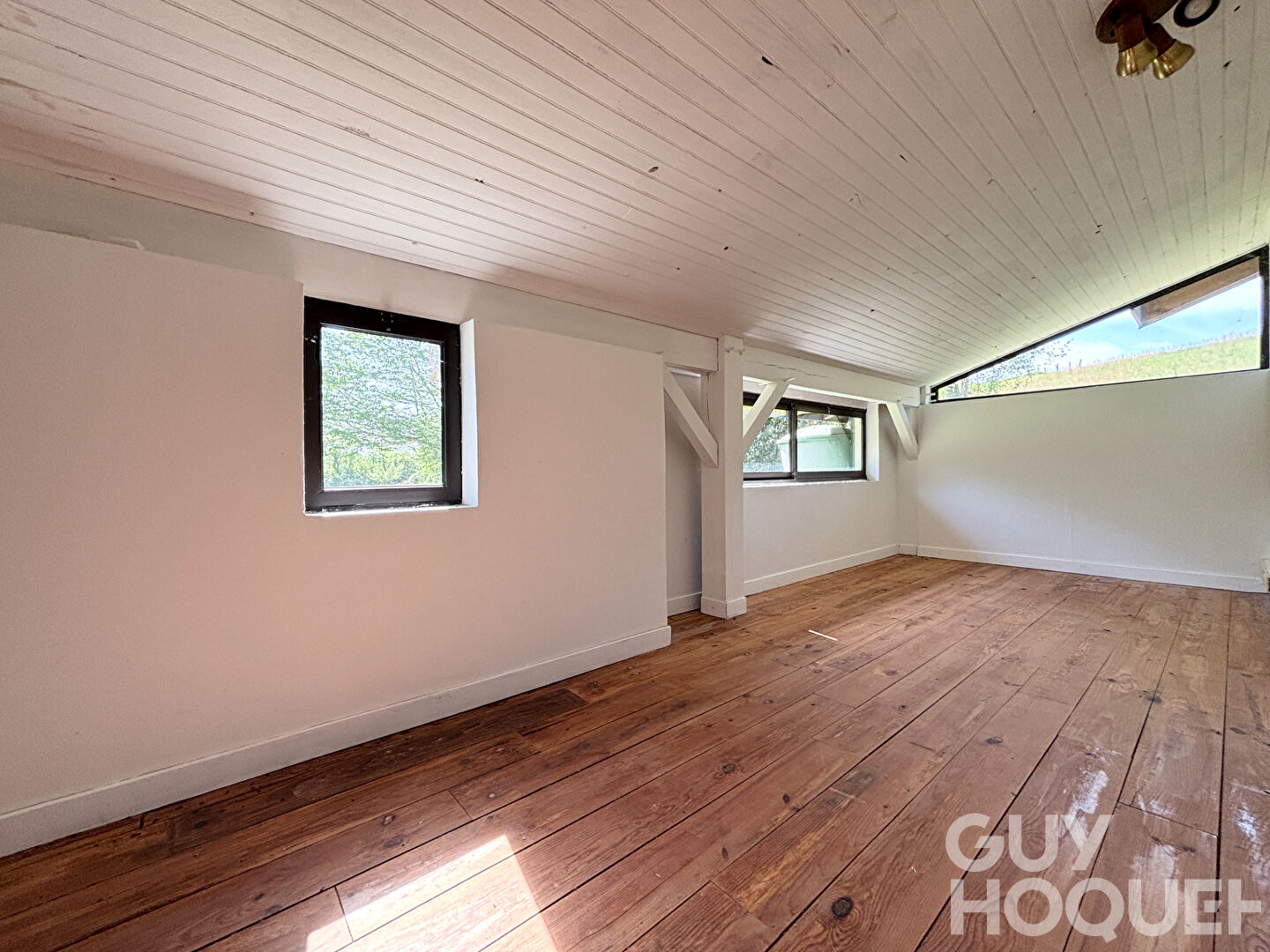 Maison Landaise avec appartement T3 à Pomarez.