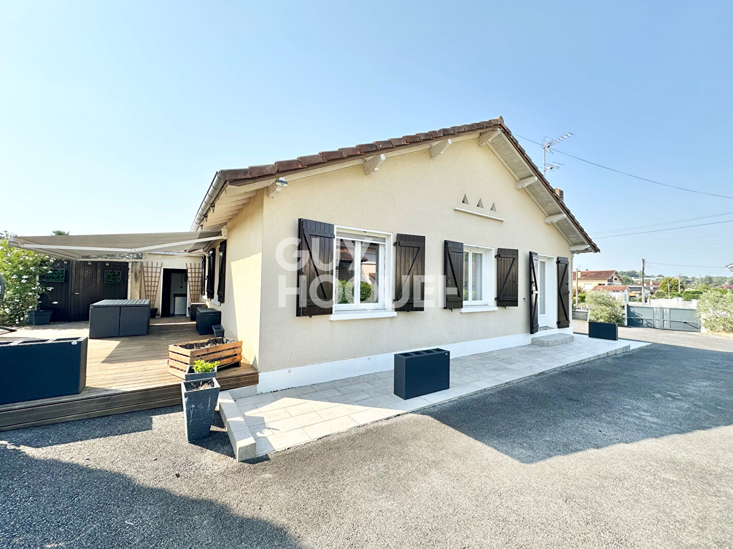 Maison de plain pied sur Orthez 89 m² avec jardin