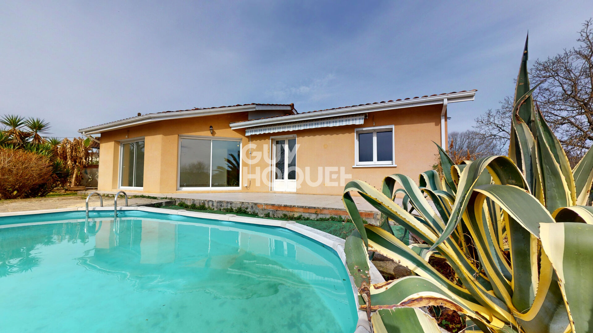 Maison de plain pied 120 m²  centre-ville d'HAGETMAU