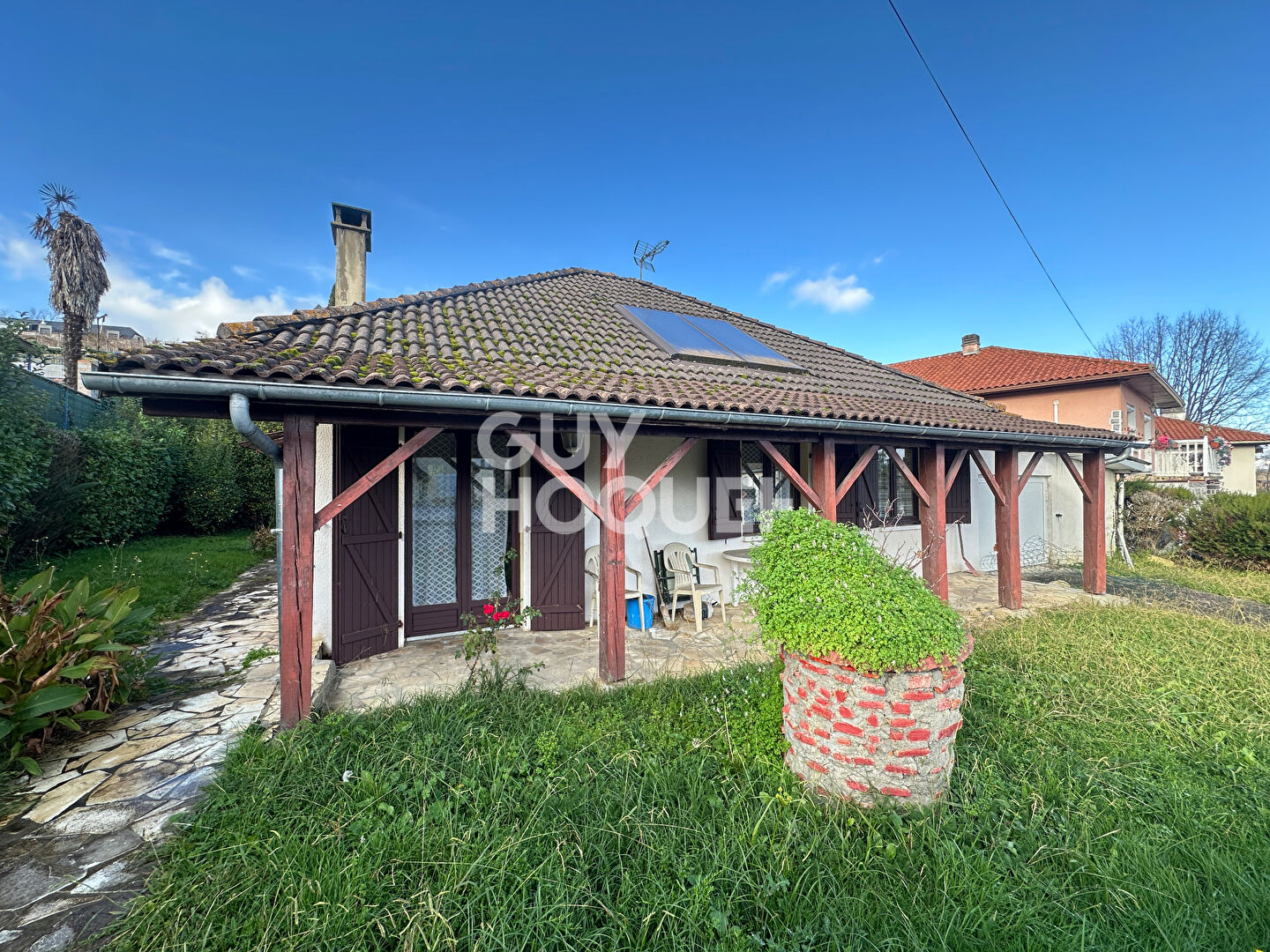 Maison à vendre à Monein, plain -pied avec garage, Quartier du Château