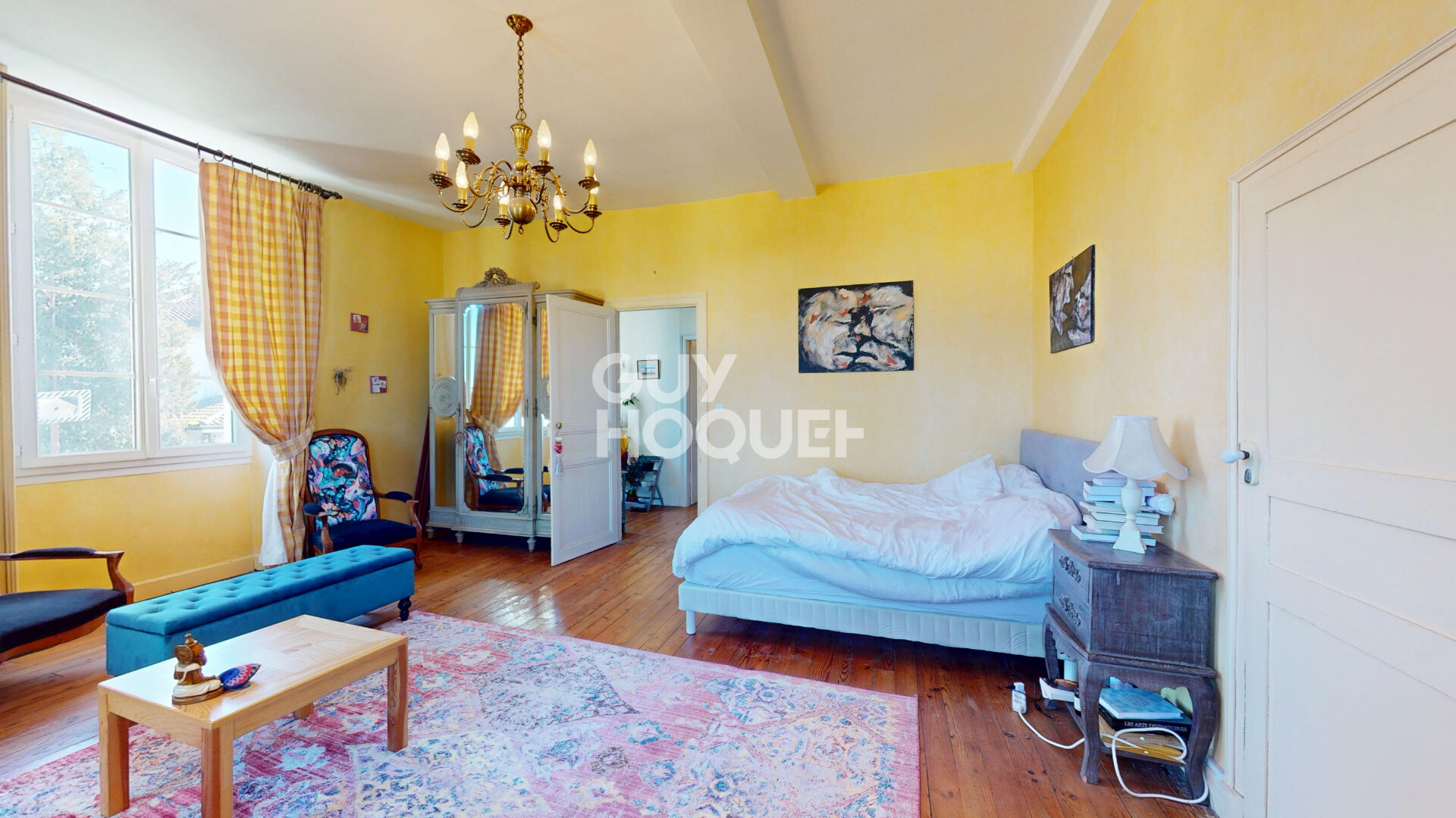 Magnifique maison de maître 353 m² avec dépendances, jardin et 1,6 ha de bois