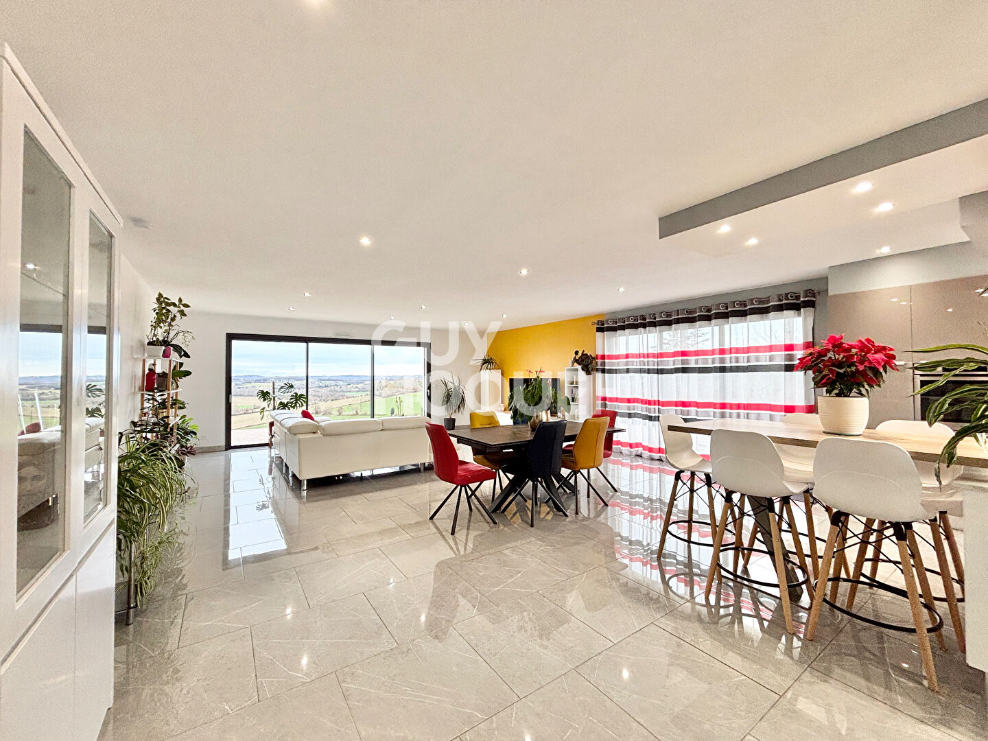 Maison contemporaine avec piscine et garage proche d'ORTHEZ