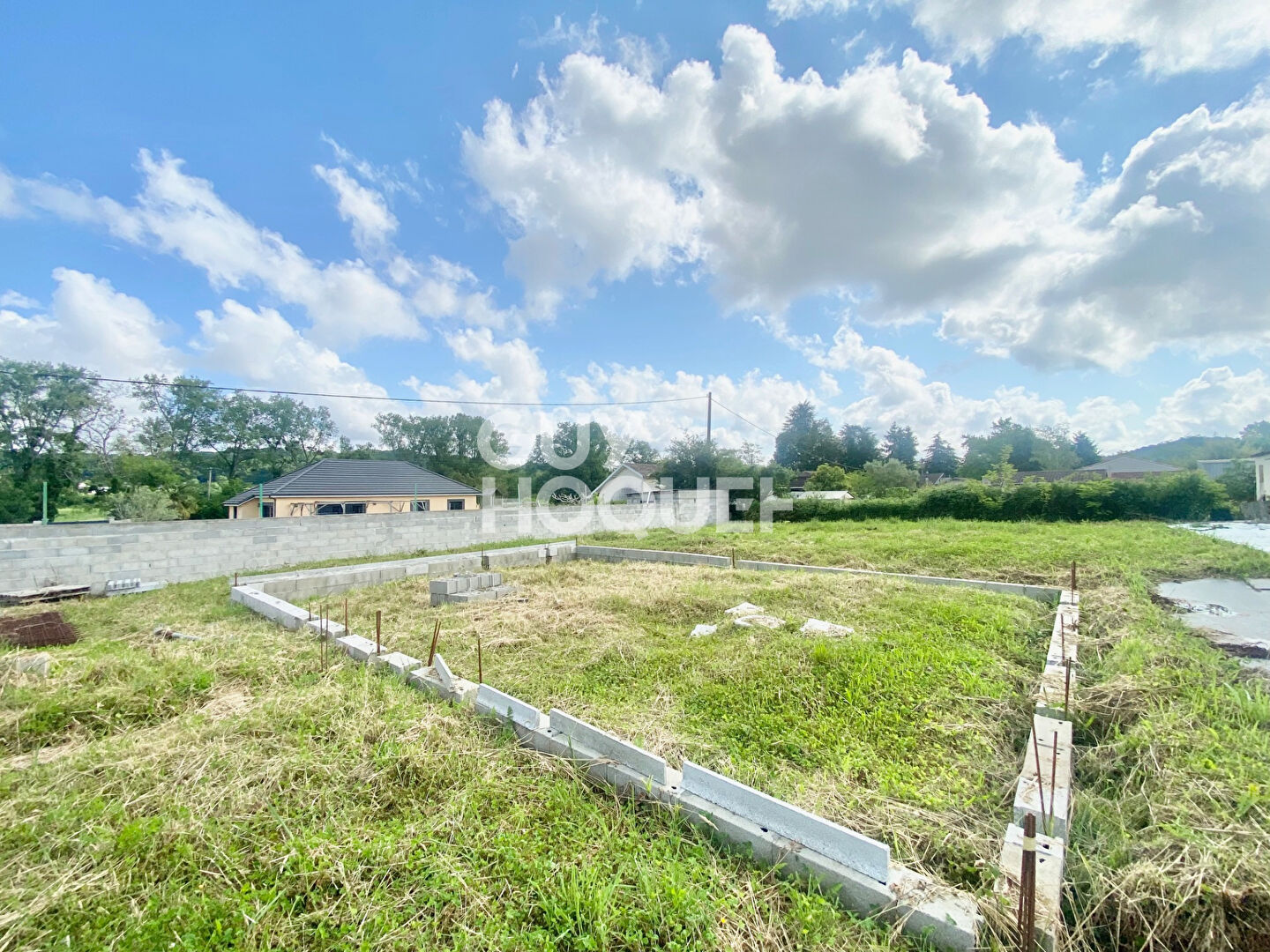 Terrain Berenx de 1657 m² avec projet construction