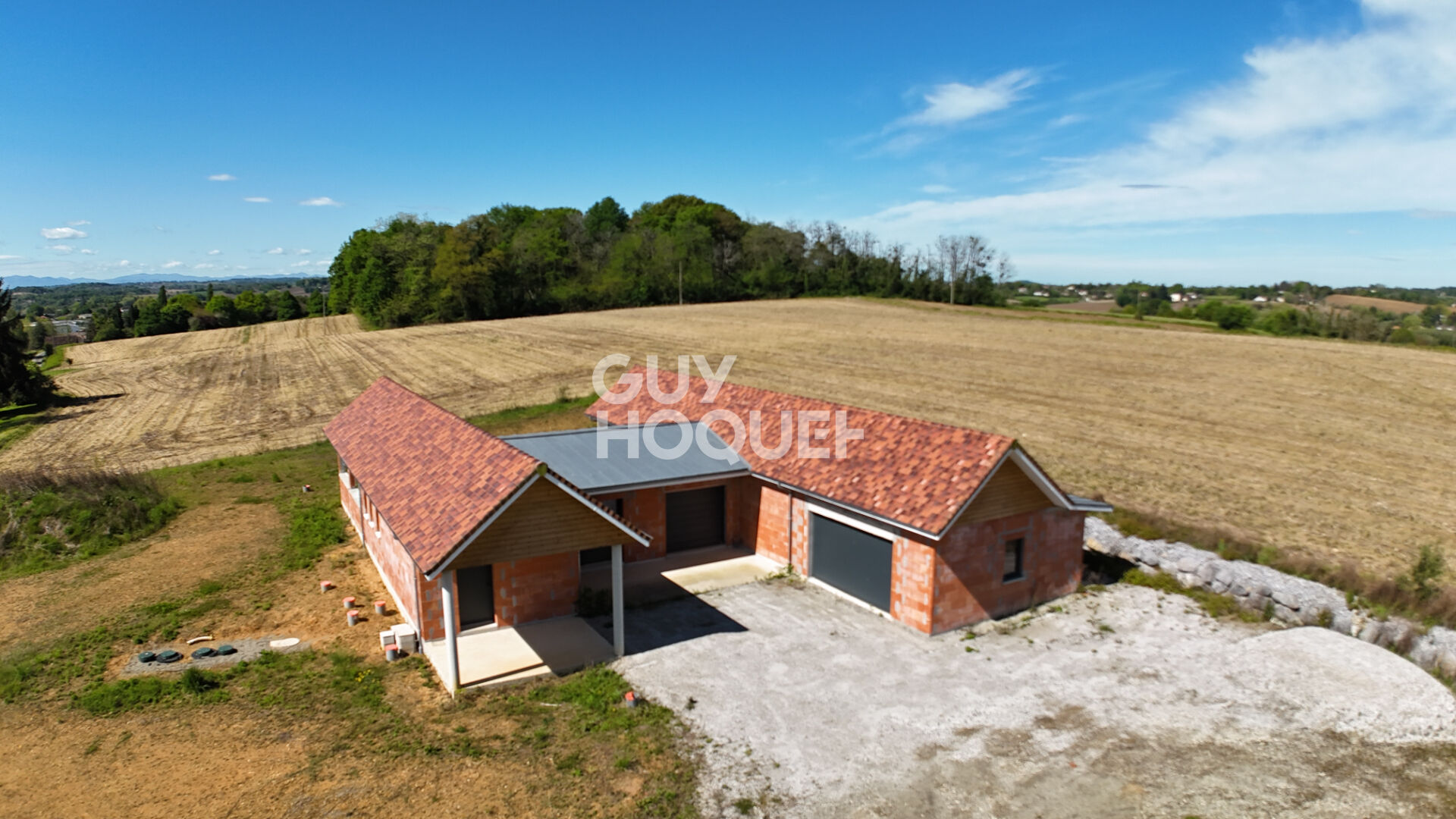 Maison Orthez en cours de construction