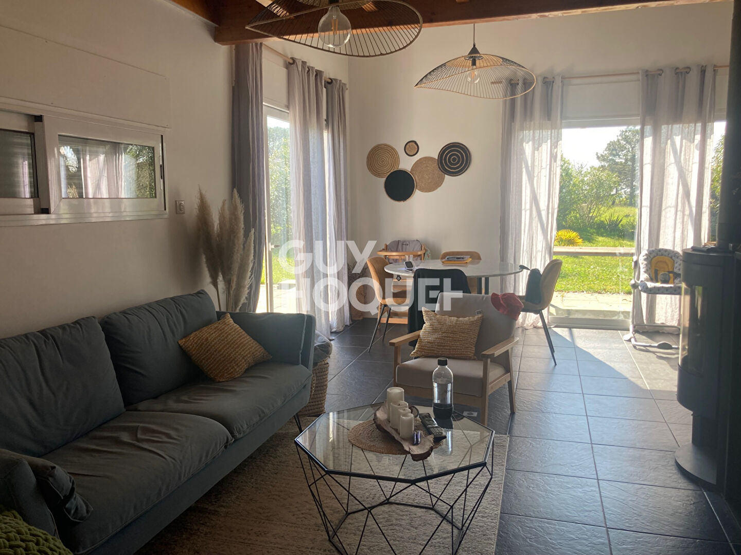 Maison MEUBLEE à louer à Nassiet - 4 pièces avec jardin spacieux