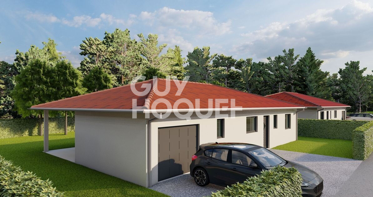 A VENDRE EN VEFA : Maison de plain-pied 105 m² avec garage et jardin
