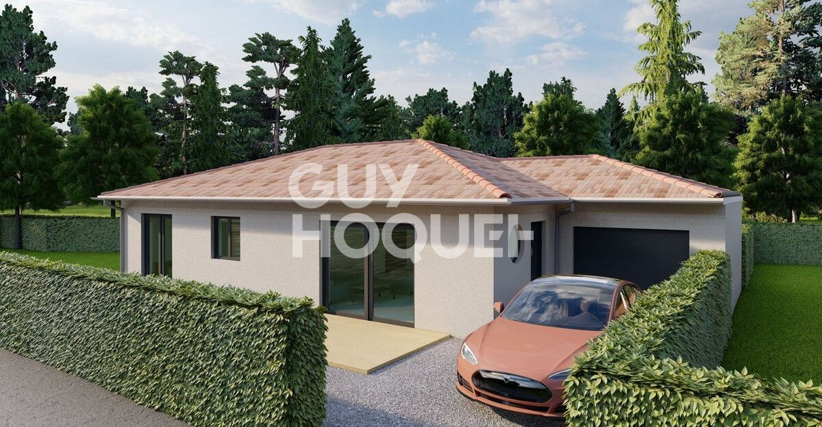 A VENDRE EN VEFA : Maison de plain-pied 102 m² avec garage et jardin