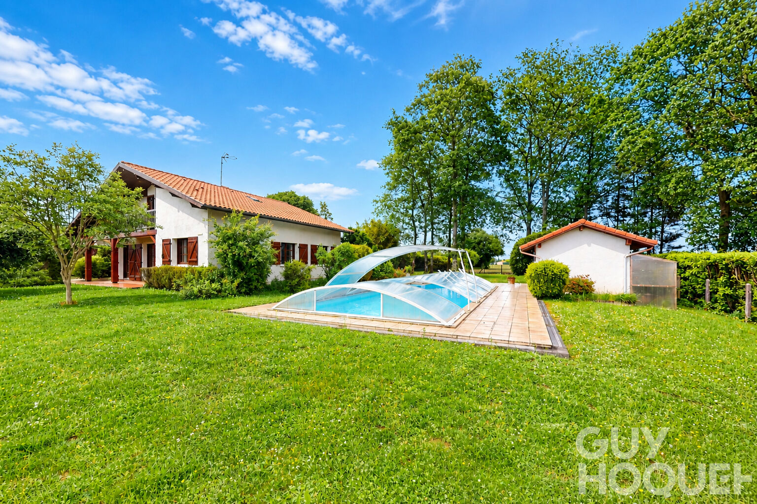 Charmante maison landaise 156 m² avec piscine proche d'Hagetmau