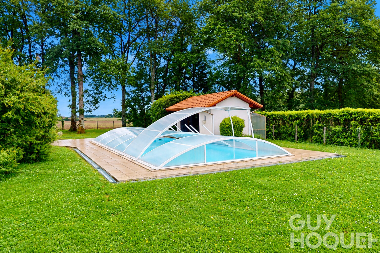 Charmante maison landaise 156 m² avec piscine proche d'Hagetmau