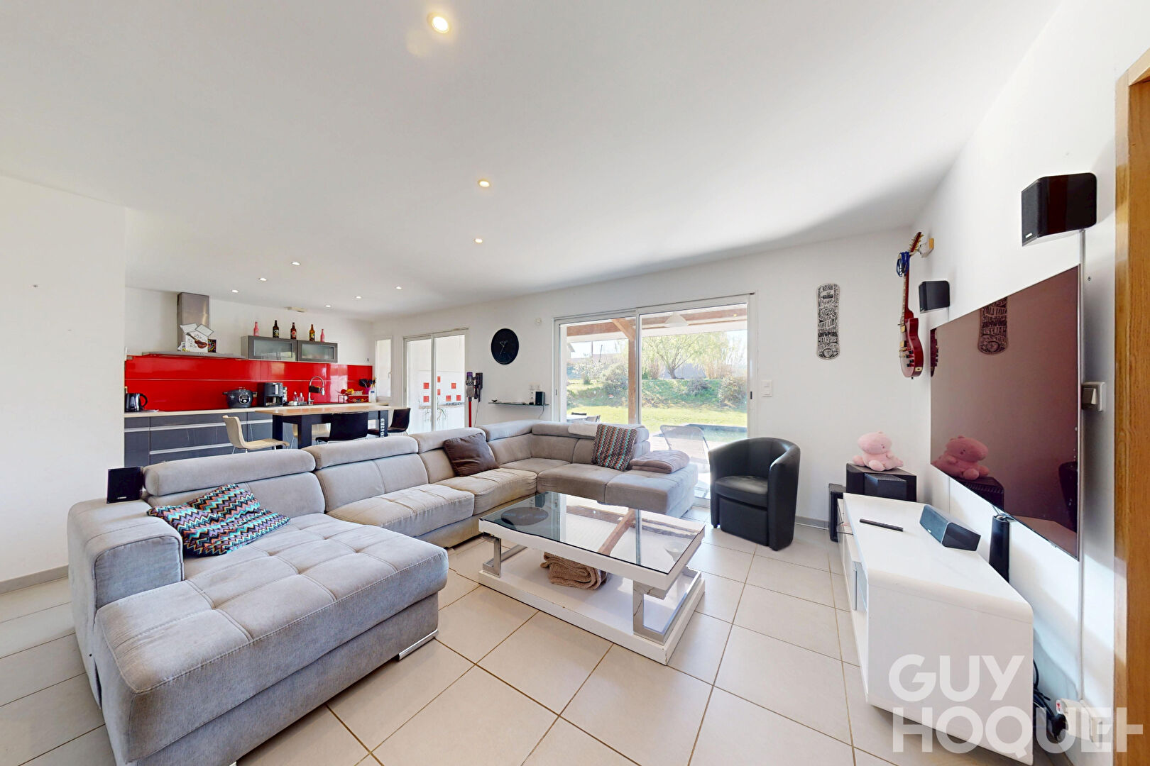 Maison contemporaine de plain-pied avec jardin entre Hagetmau et Amou