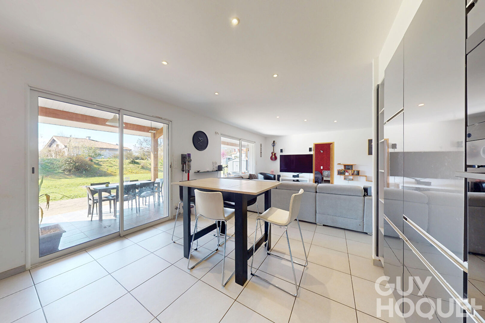 Maison contemporaine de plain-pied avec jardin entre Hagetmau et Amou