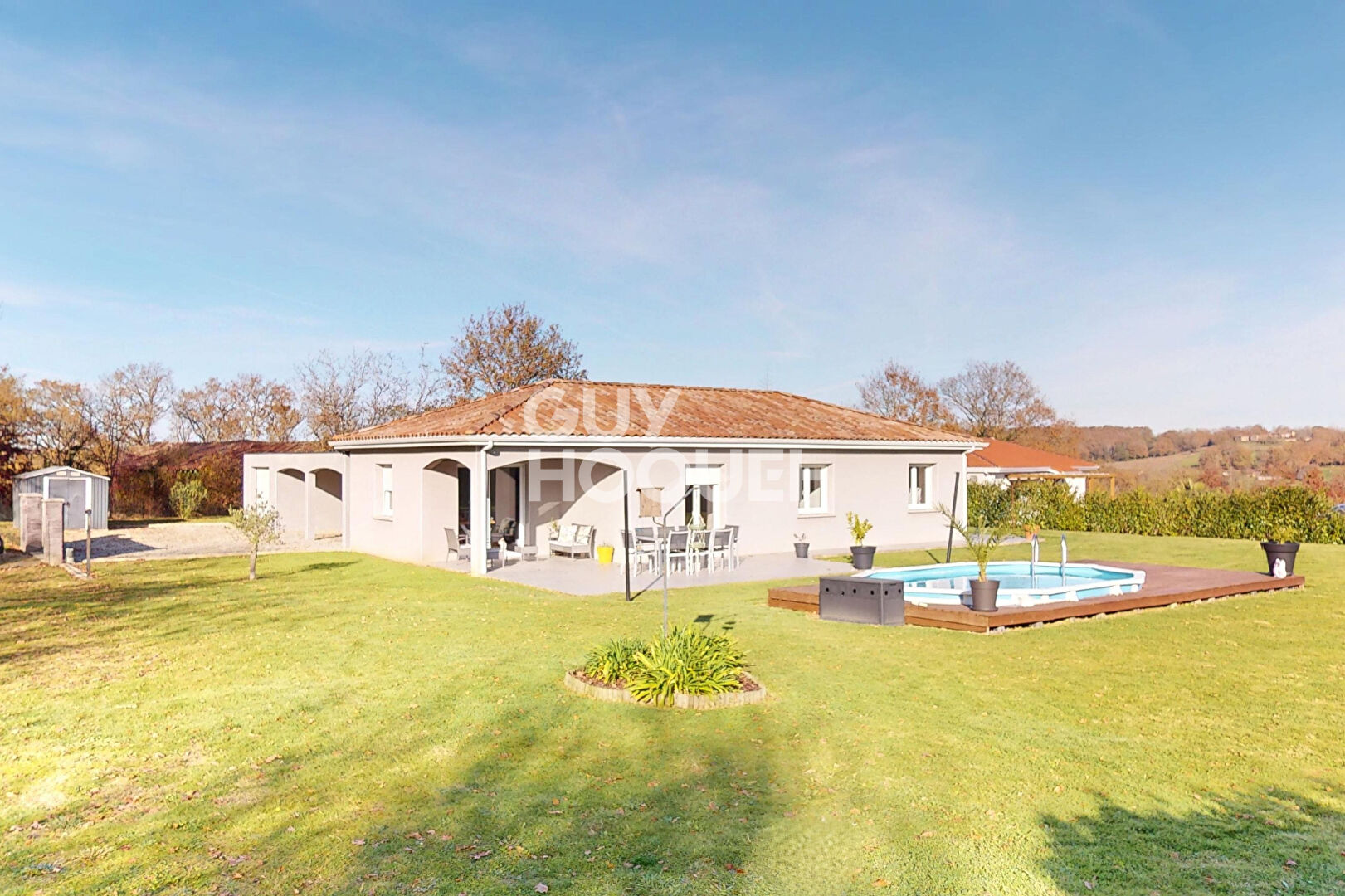 Maison contemporaine coup de coeur 84 m² proche Hagetmau