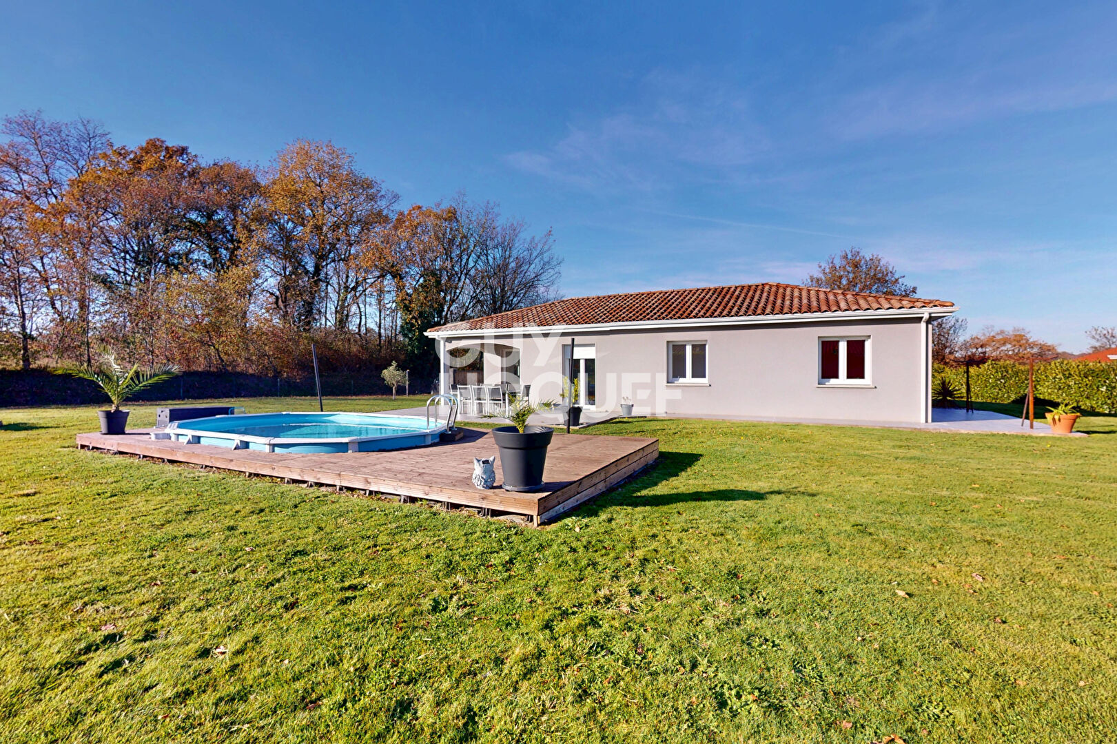 Maison contemporaine coup de coeur 84 m² proche Hagetmau