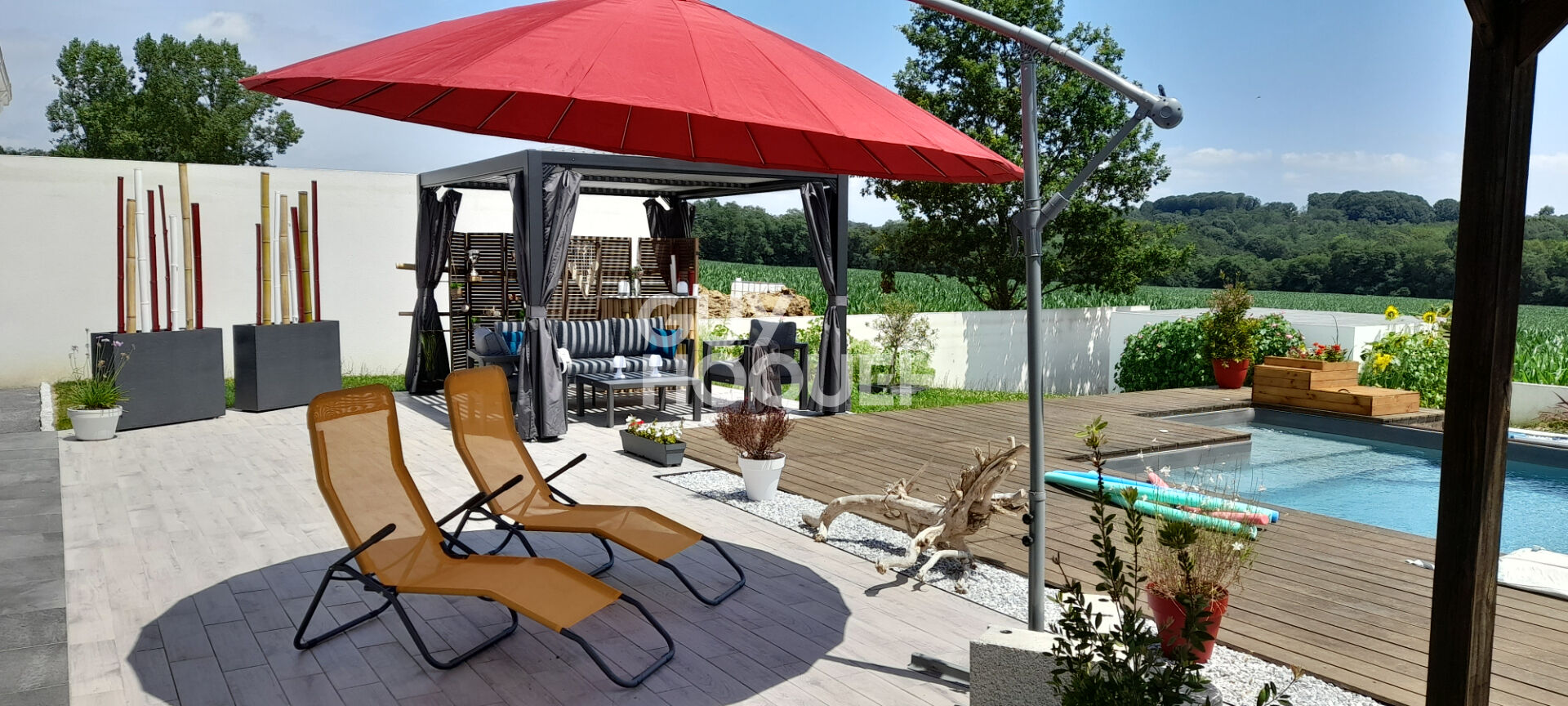 Maison de 153m² Mouscardes, 1251m² de terrain