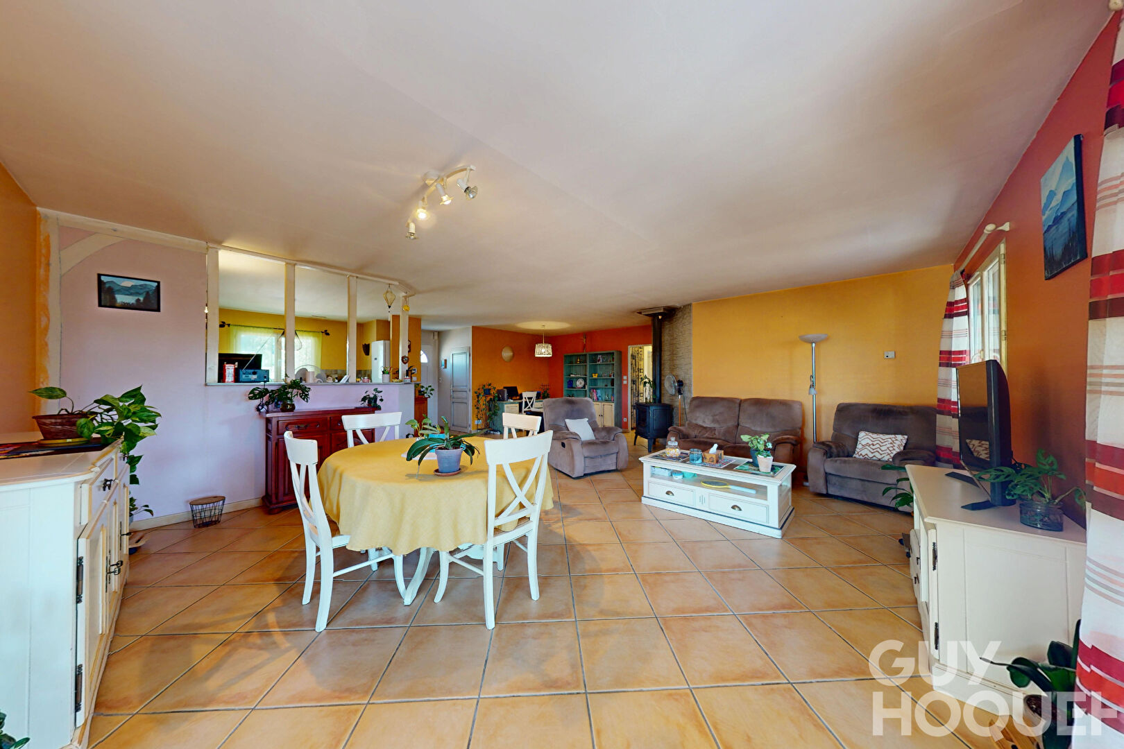 Agréable maison de plain-pied de 120 m² aux portes d'Hagetmau