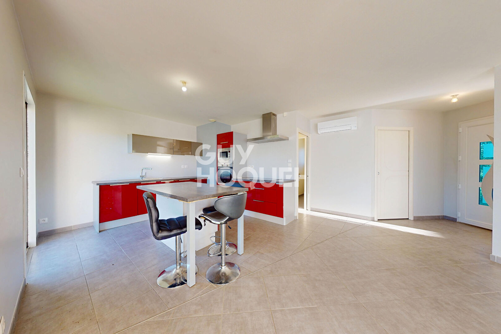 Maison contemporaine de plain-pied 129 m² avec jardin