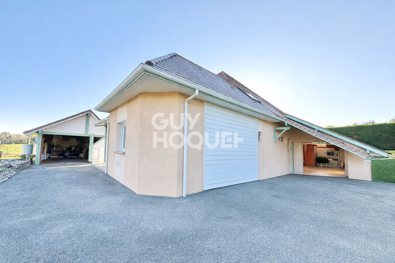 Maison contemporaine 129 m² avec garages sur Orthez