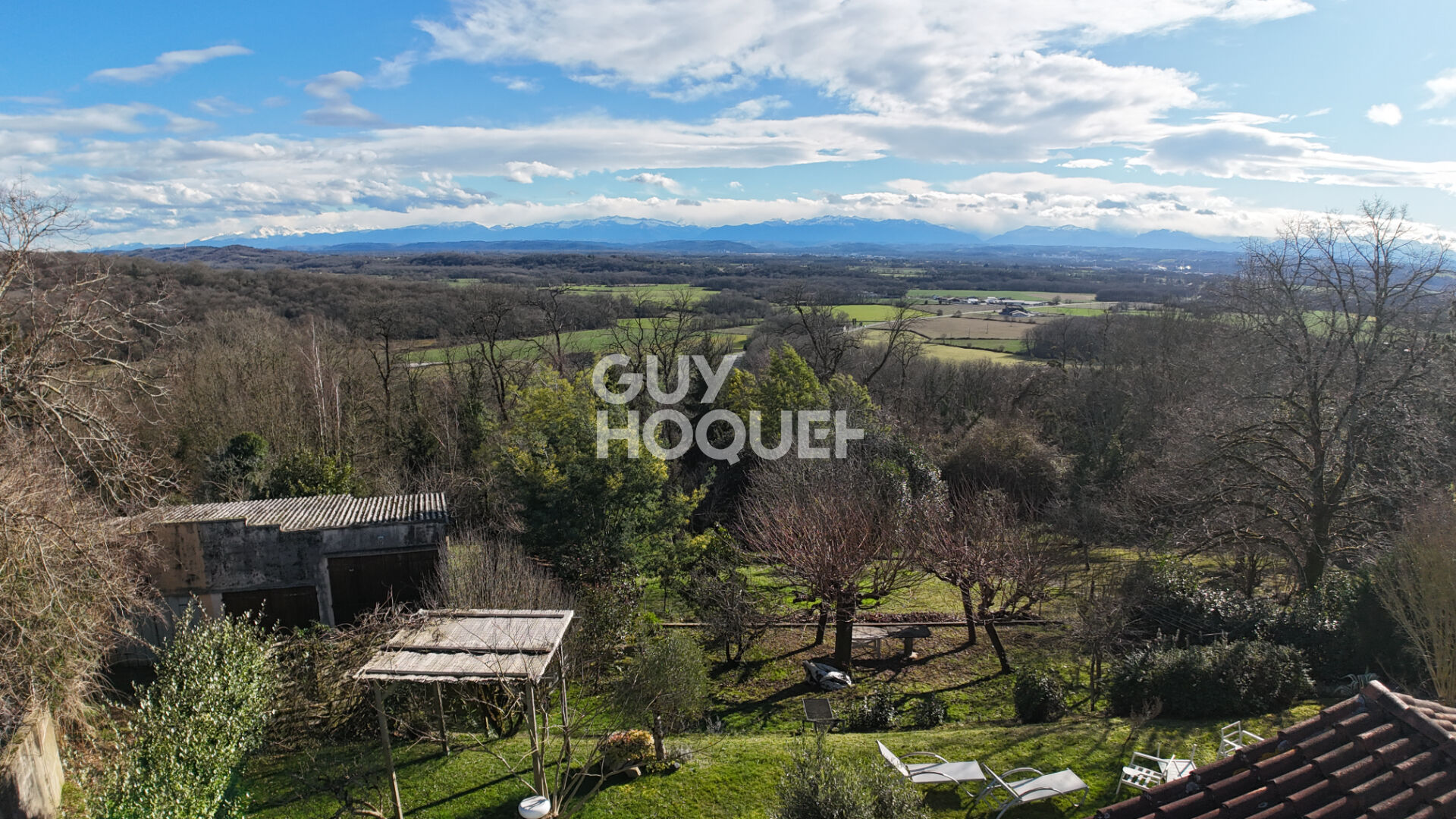 Maison avec vue imprenable sur les Pyrénées
