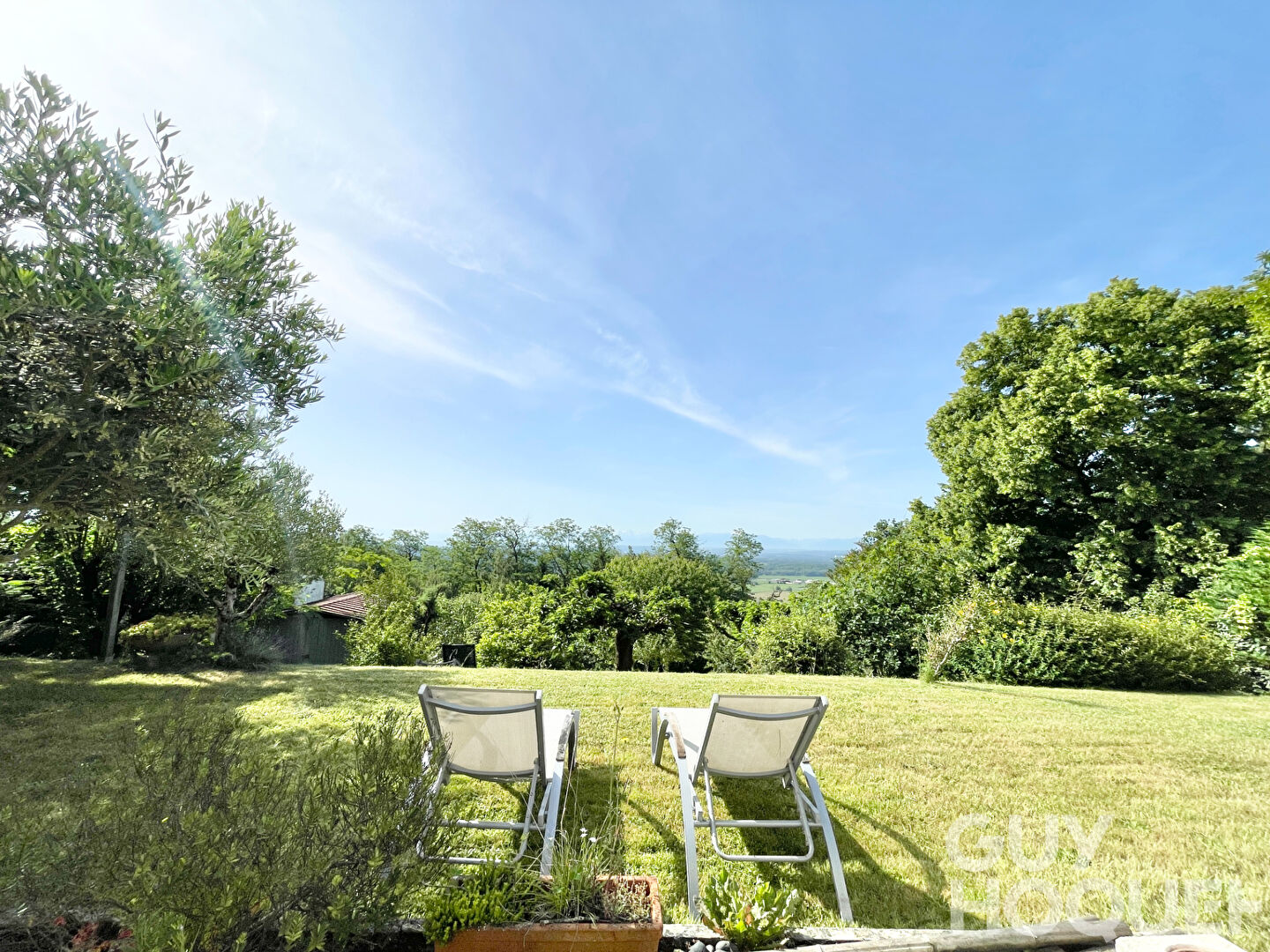 Maison avec vue imprenable sur les Pyrénées