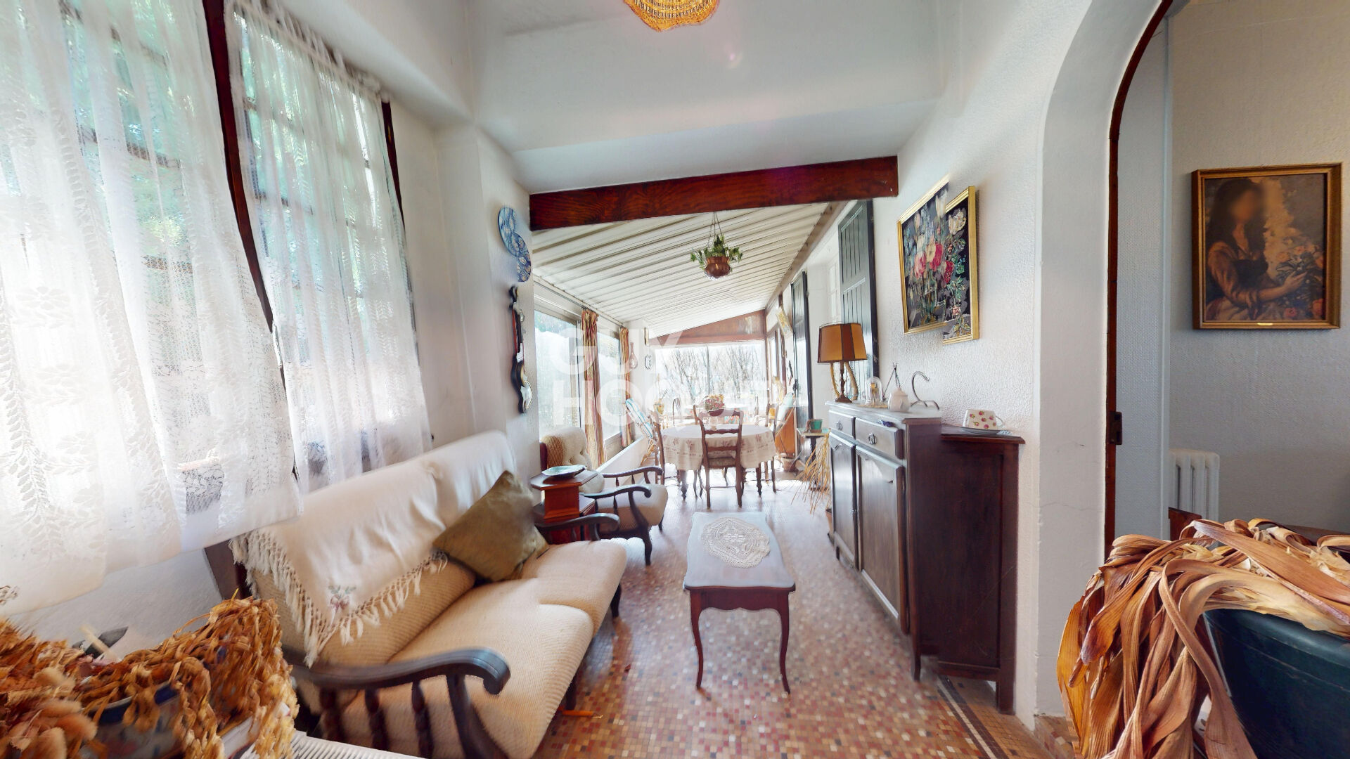 Maison sur sous-sol avec jardin "Fort potentiel "120 000 