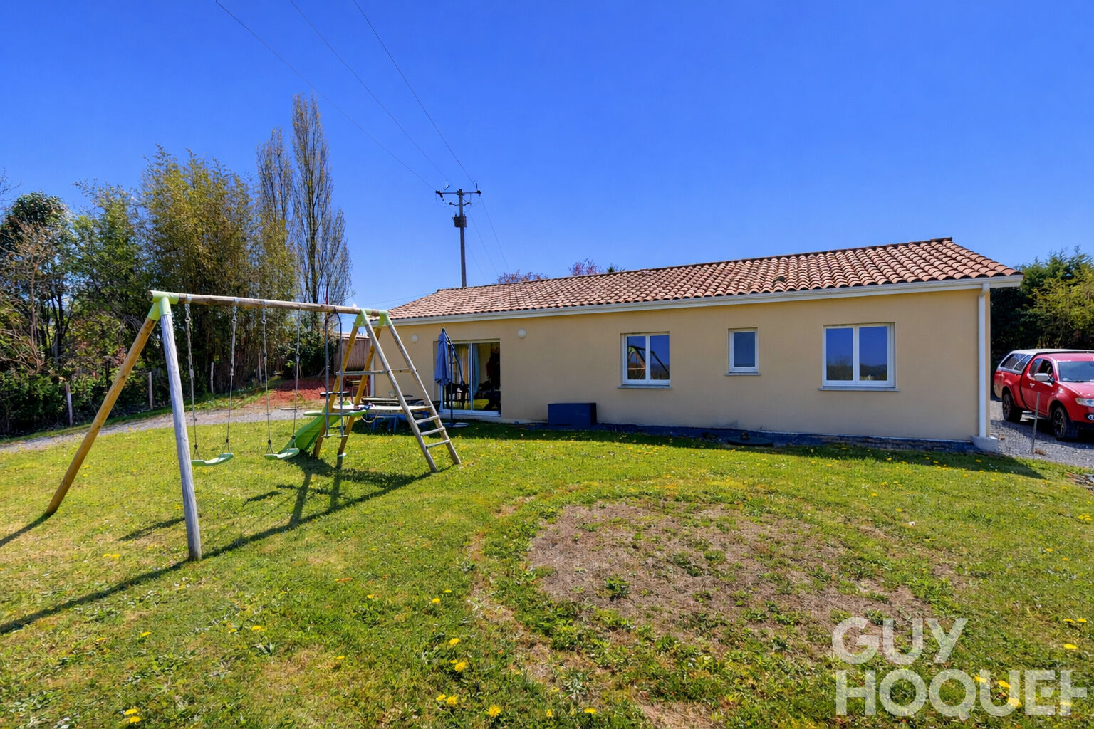 Maison de plain-pied 102 m² en campagne