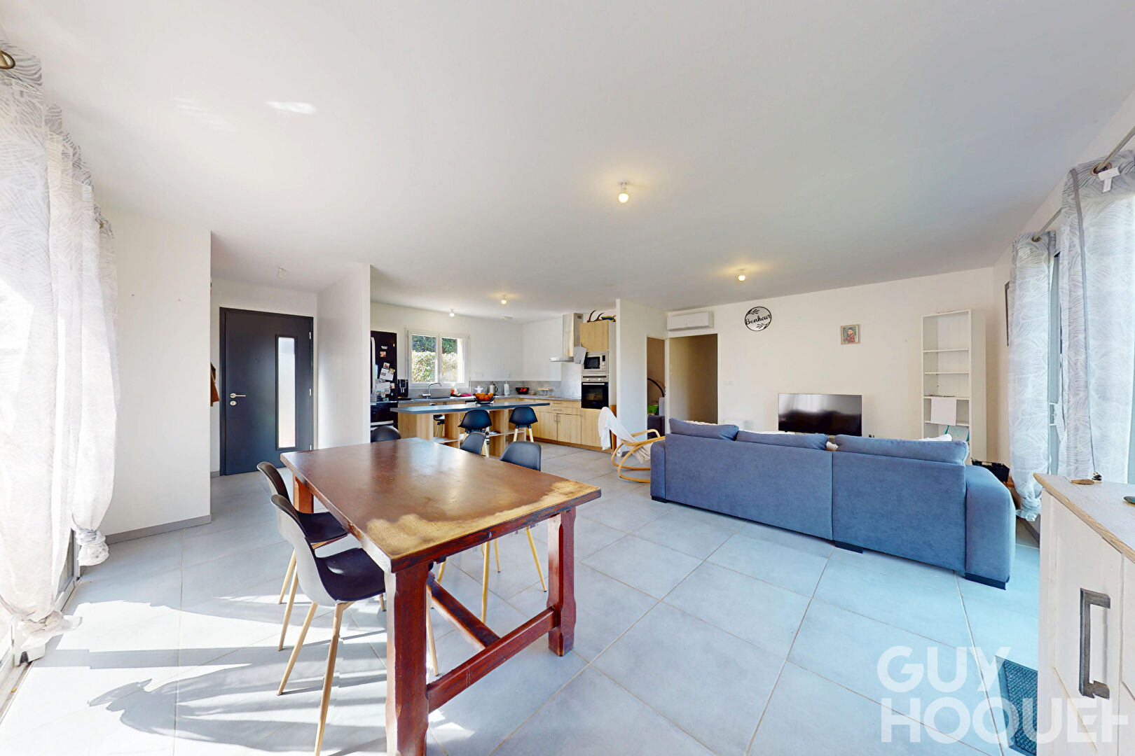 Maison de plain-pied 102 m² en campagne