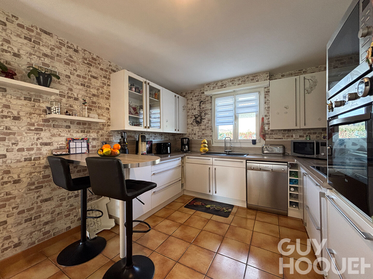 Maison 3 chambres de plain-pied.