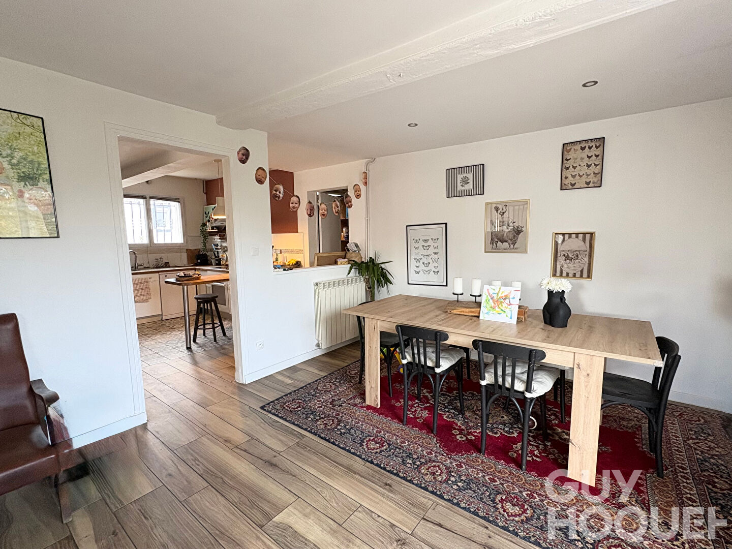 Maison de caractère rénové avec jardin