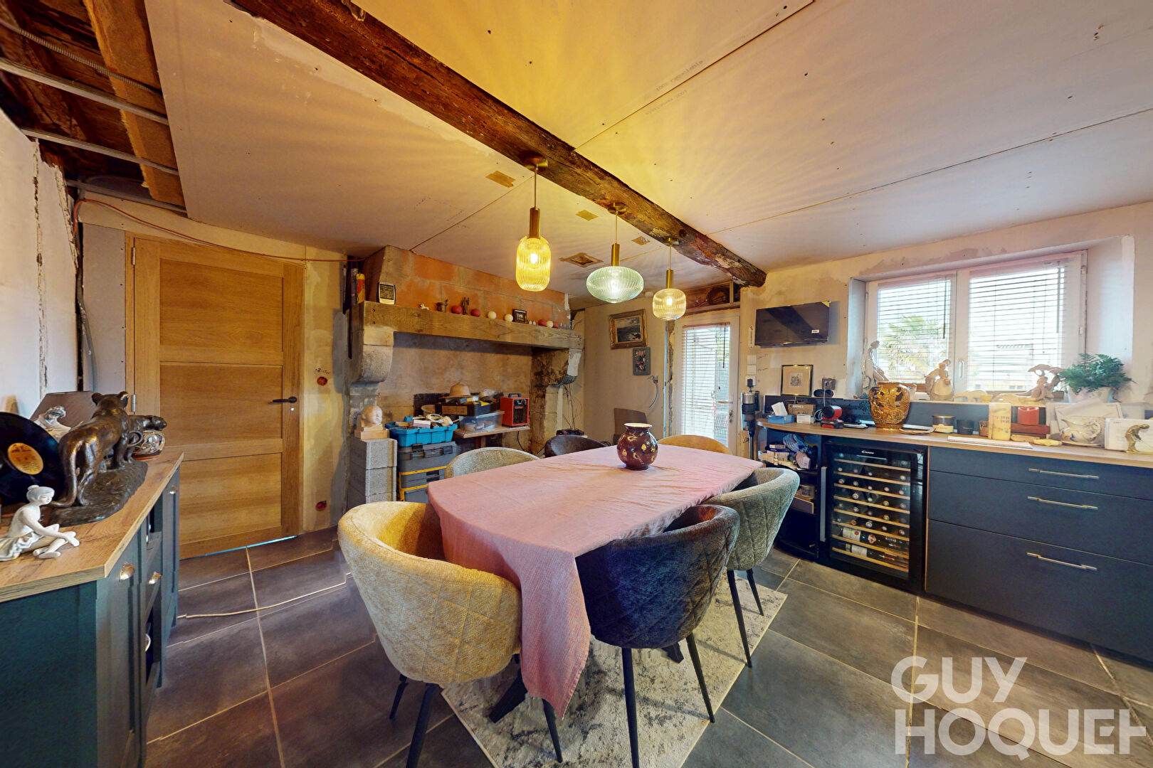 Maison de campagne à rénover avec 1,3 ha