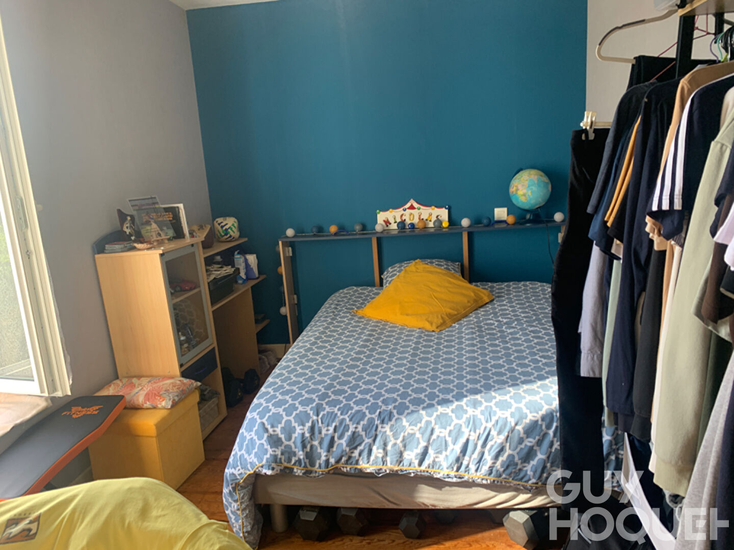 Appartement  3 pièces sur 2 niveaux avec jardin et place de parking