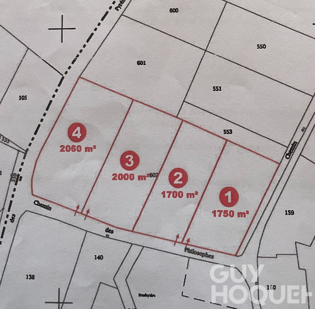 Terrain Bassercles 1750 m2