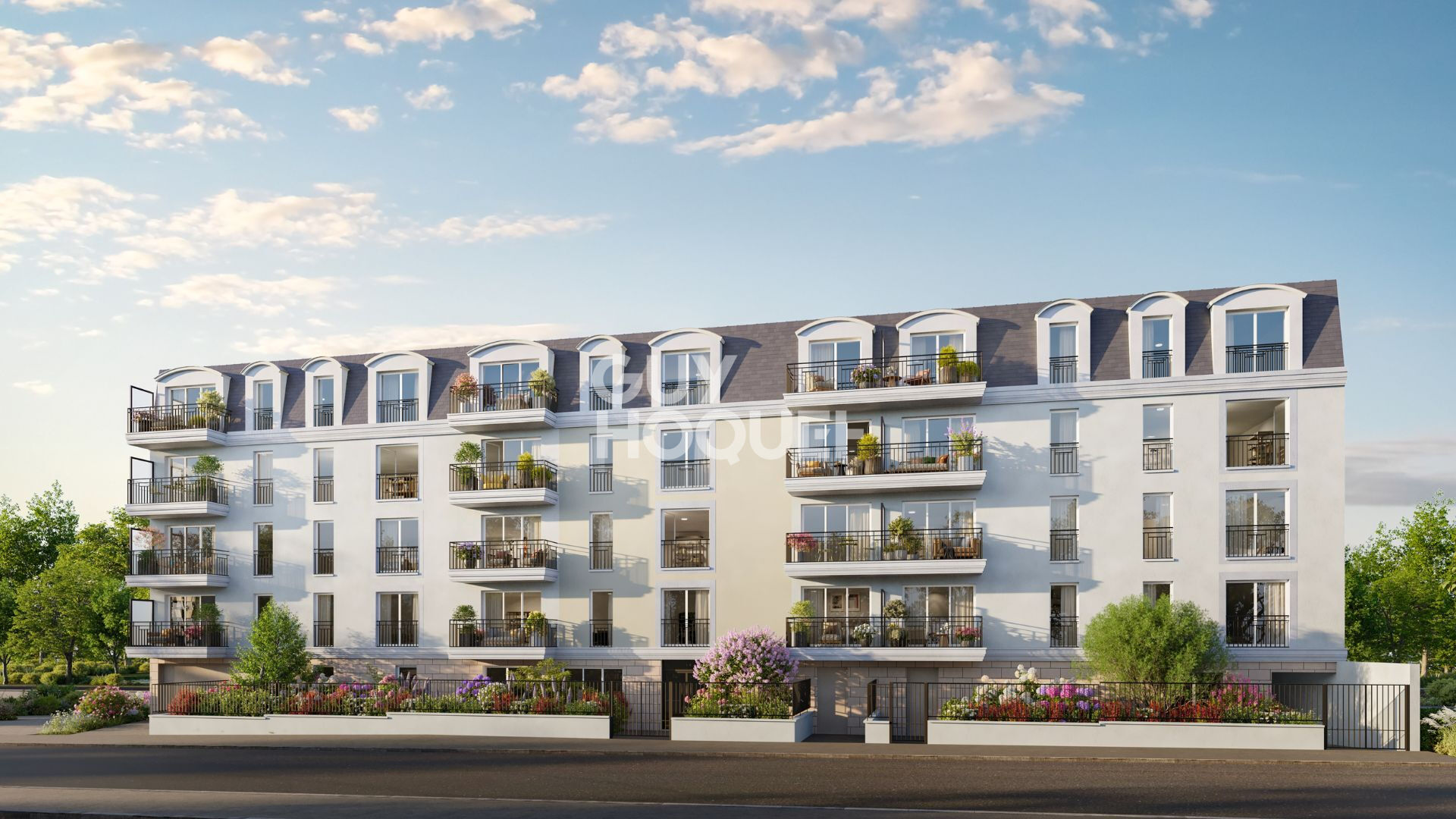 3 pièces avec balcon et 2 parkings