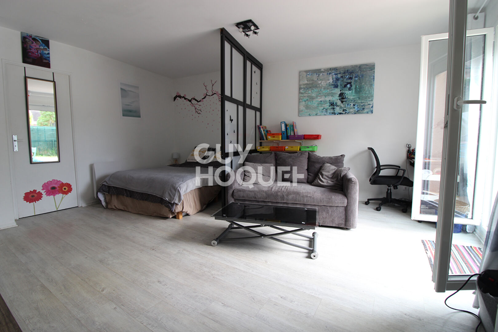 Appartement 3 pièces avec rez-de-jardin  63 m² Verneuil l'étang