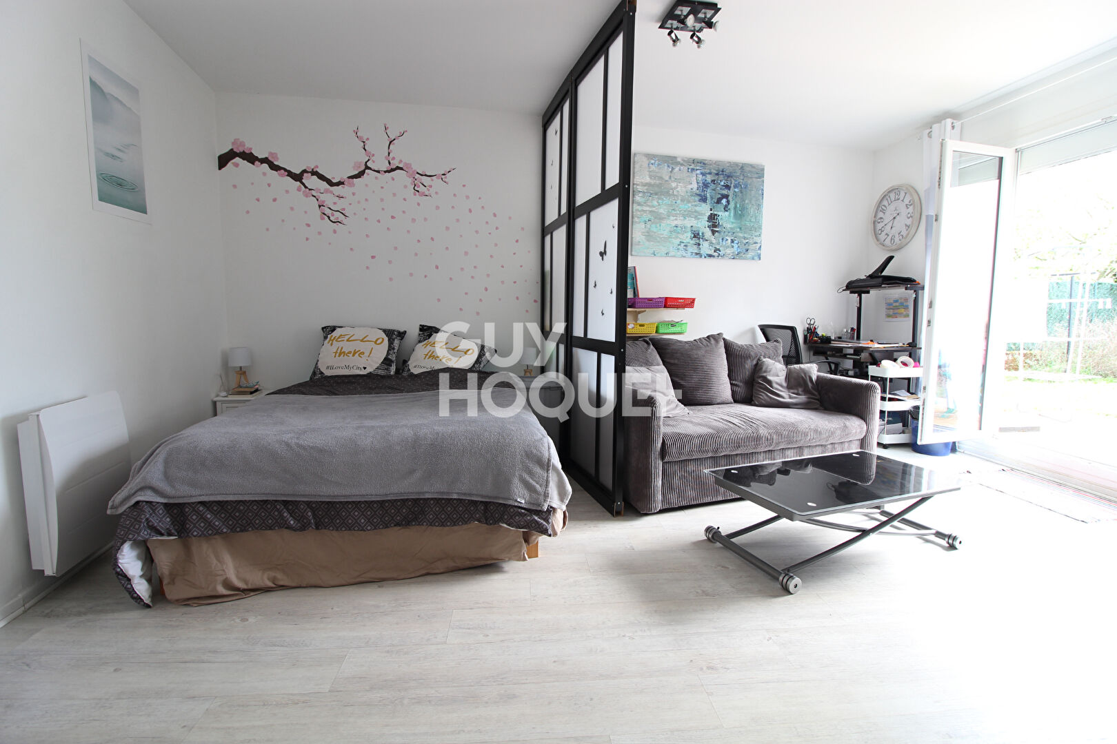 Appartement 3 pièces avec rez-de-jardin  63 m² Verneuil l'étang