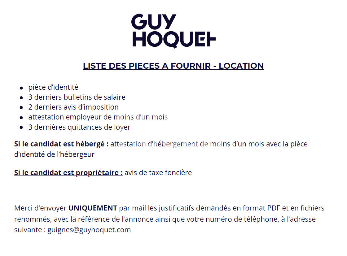 F3 Neuf GUIGNES