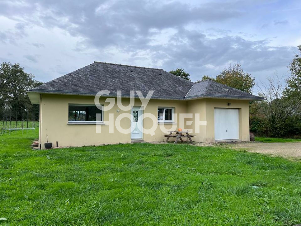 Maison de plain-pied en campagne