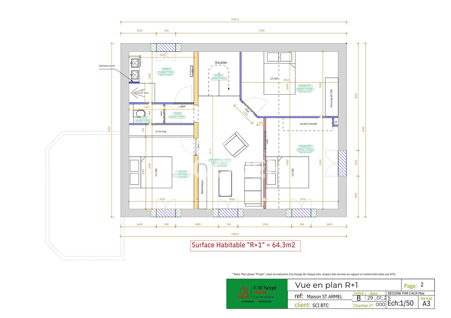 Maison à vendre à Saint Armel - 6 pièces avec piscine