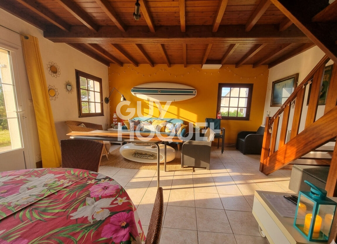 En exclusivité - Agréable maison traditionnelle à vendre à Saint-Gildas-de-Rhuys, bord de mer