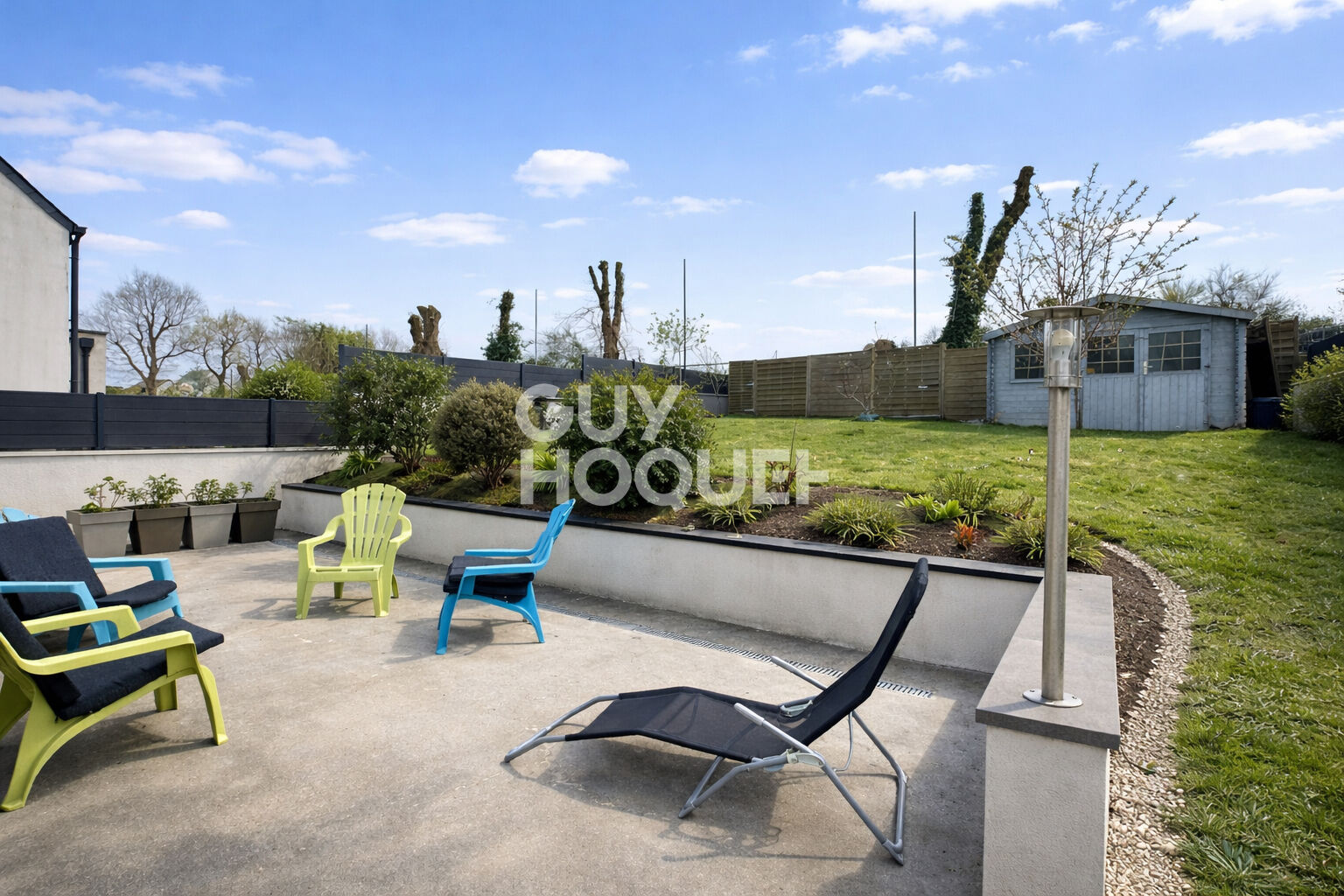 Maison Tréffléan, 5 pièces , 4 chambres, sans vis à vis,105 m² habitable